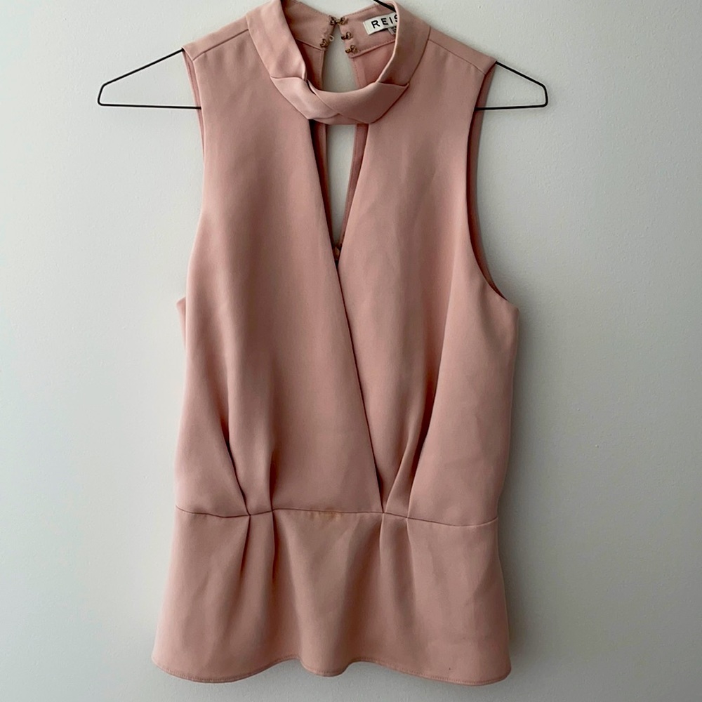 Reiss pink top